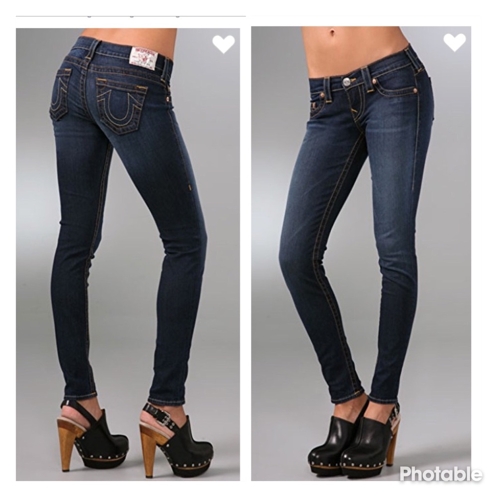 True Religion Casey Skinny Denim Leggings